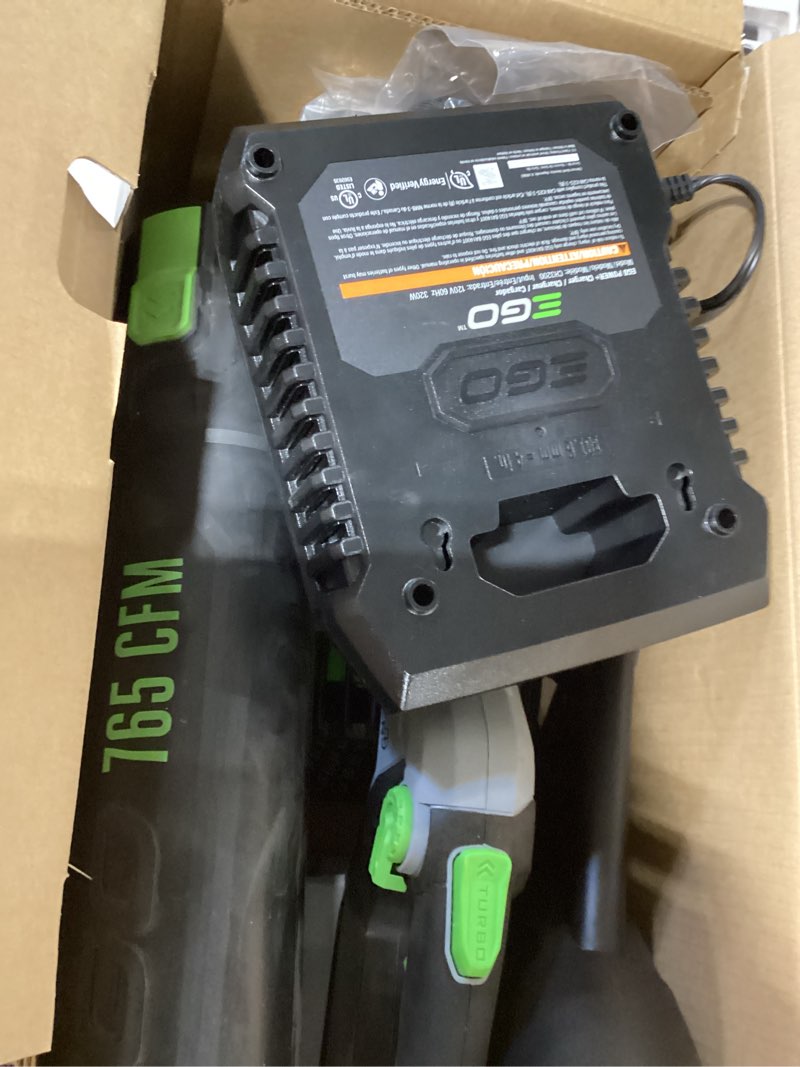 Condition photo showing As Is for ego leaf blower