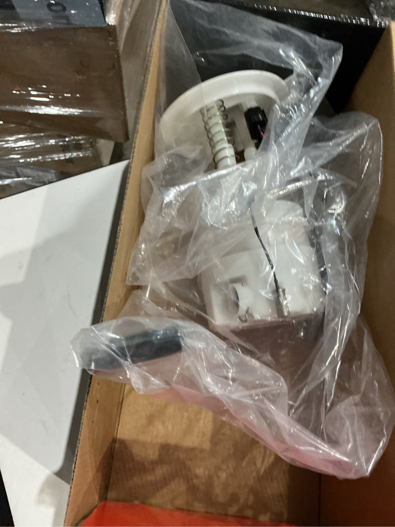 Condition photo showing As Is for summit racing™ external low pressure electric fuel pump sum