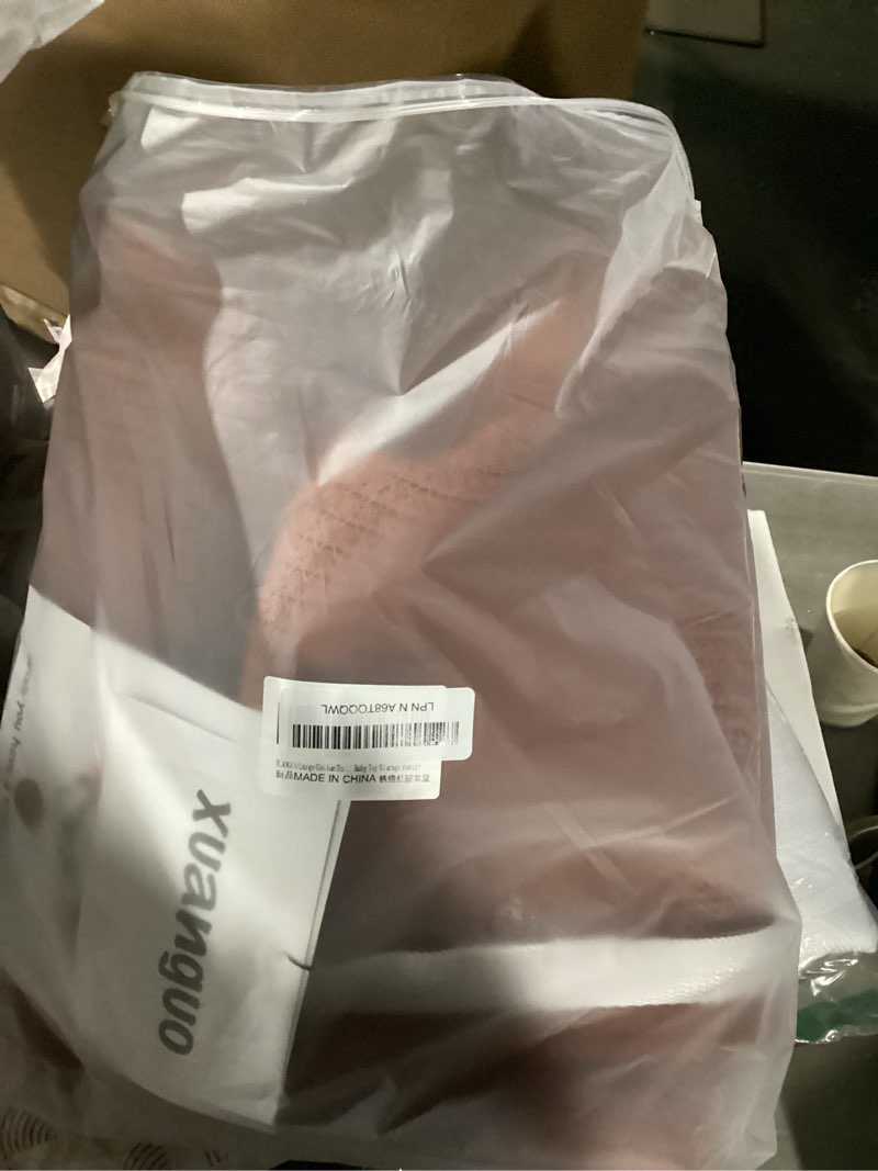 Condition photo showing Good Condition for Large Cotton Rope Basket Blankets Basket Living Room 22"x14" Toy Baskets for Kids and Dogs Rope Storage Baskets for Nursery Woven Laundry Baskets for Clothes Towels Baby Toy round rustic