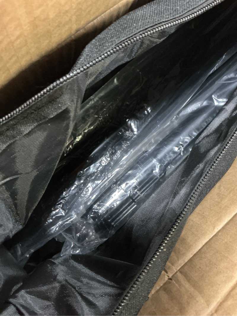 Condition photo showing Good Condition for FUDESY Backdrop Banner Stand, 10x8ft Heavy Duty Display Frame, Adjustable Metal Telescopic Tube, Step and Repeat Background Stand Kit for Trade Show, Photography Photo Booth, Party, with Sandbags 10*8-Pro