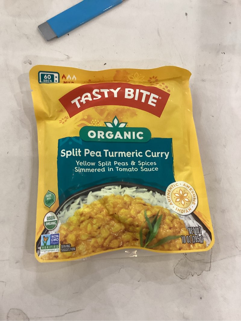 Tasty Bite Organic Jodhpur Lentils, 10 Ounce, Ready to Eat, Microwavable Entree, Vegan 
