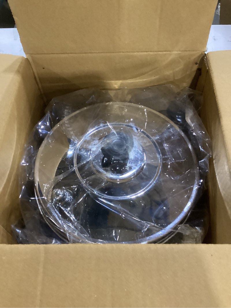 Condition photo showing New/Like New for stainless steel idli cooker with whistle indicator, induction & gas stove compatible idli maker, food grade 4 idli plates, makes up to 16 idlis, multi-purpose pot for rice, dal, vegetables