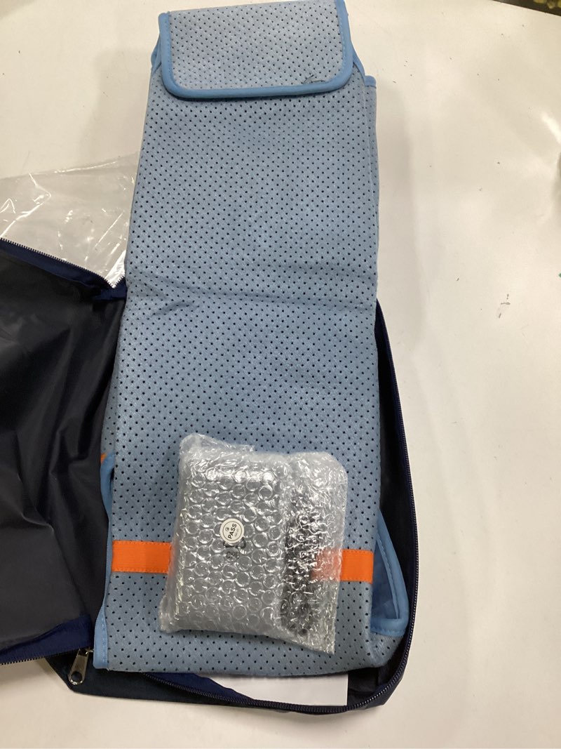 Condition photo showing Good Condition for Dual Hip Heating Pad for Hip Support Brace,12V Heated Hip Wrap with 15000mAh Battery and Hot Cold Modes for Double HIPS,Back&Abdomen,Thighs,Shoulders,Portable Electric Heat Pad Belt for Women Men Light Blue Up to 52''