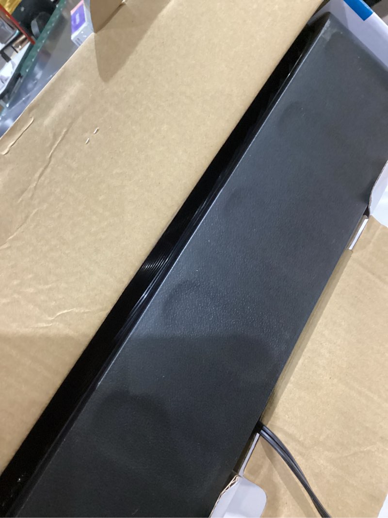 Condition photo showing As Is for item broken )))))utilitech 20-in 120-volt 3-speed high velocity indoor black box fan