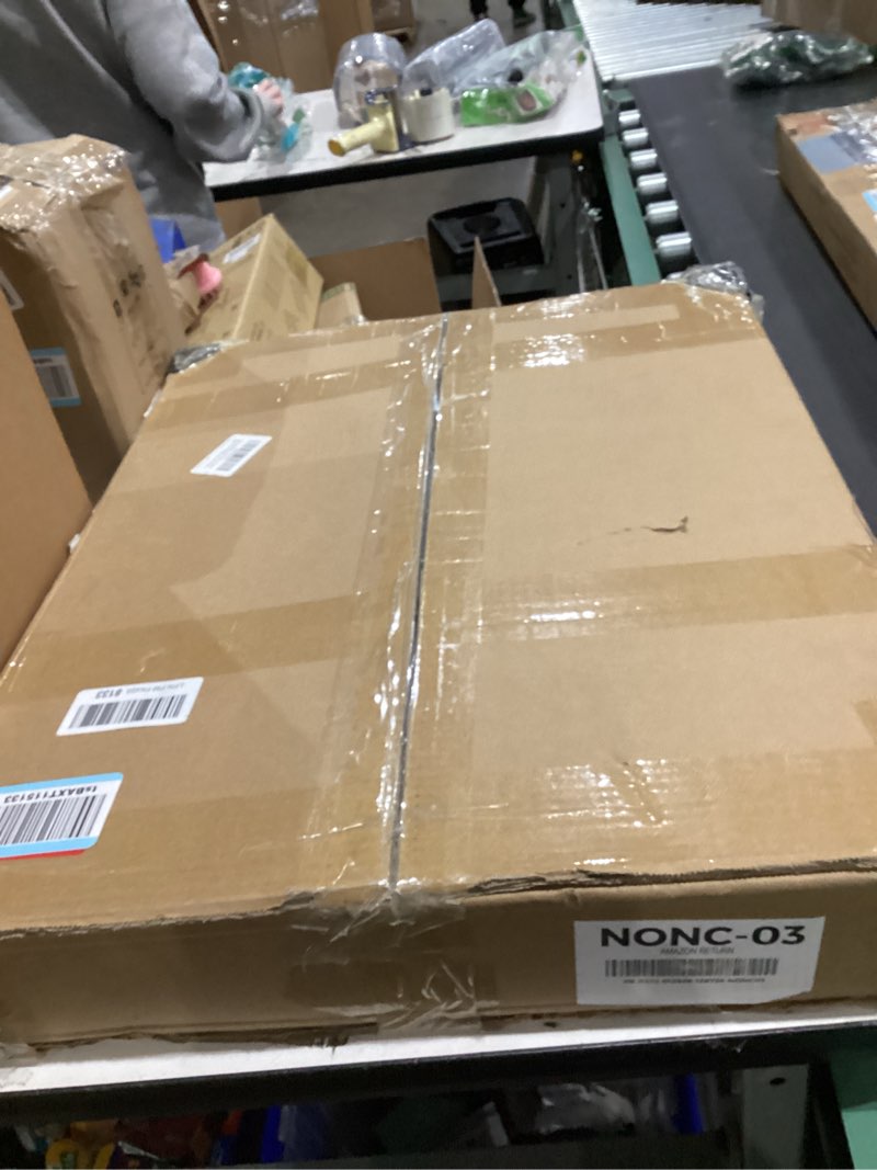 Condition photo showing New/Like New for 5 Pcs Wire Rack Covers 24x16x3 inch PVC Pantry Shelf Cover 0.31 inch Thick Removable Closet Wire Rack Shelf Covers,Decoration Kitchen Bathroom Office Shelving (Light Luxury White, 24x16x3 inch) 24x16x3in Light Luxury White