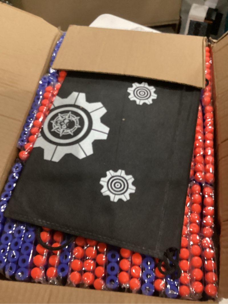 Condition photo showing Good Condition for POKONBOY 1200 Pack Refill Darts Compatible with Nerf Guns, Refill Bullet Darts Foam Darts Compatible with Nerf Guns N-Strike Elite Series Blaster Toy Guns Kids Blue