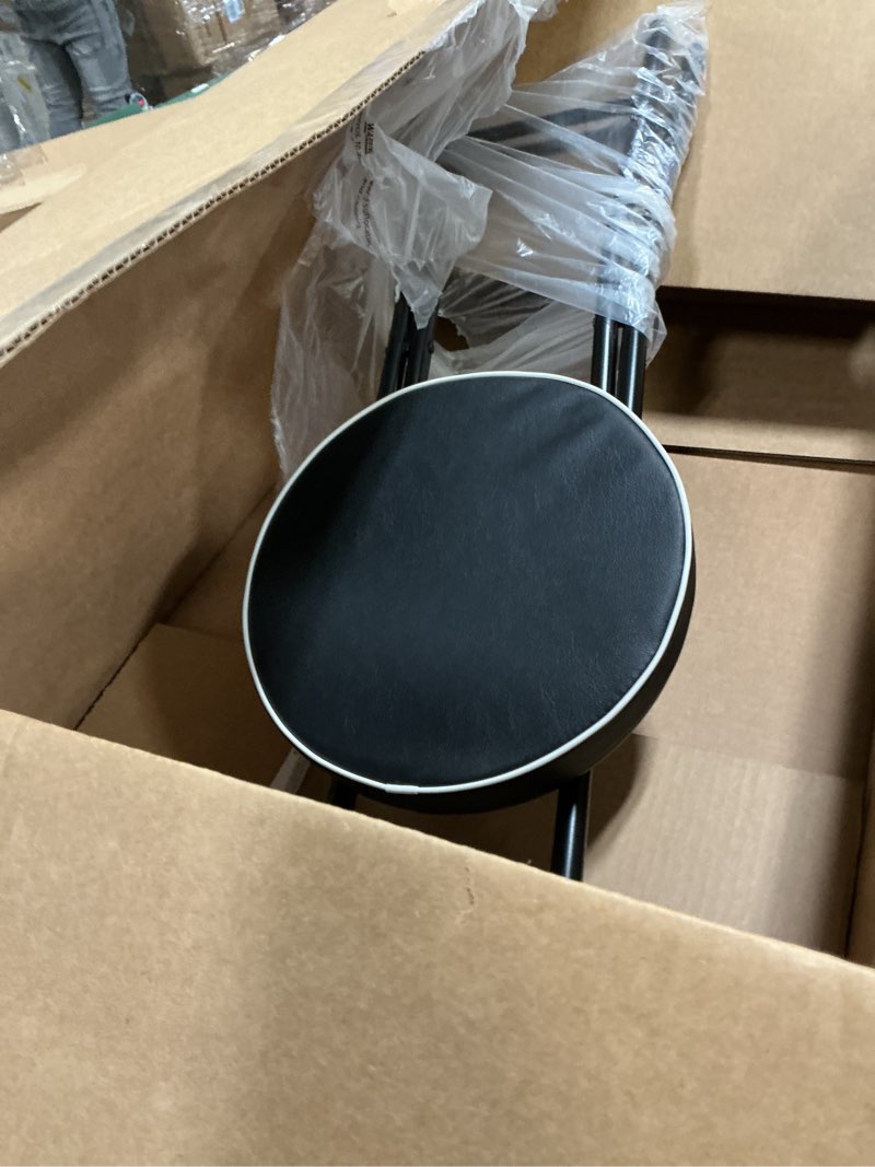 Condition photo showing As Is for Wee's Beyond Cushioned Padded Folding Stool