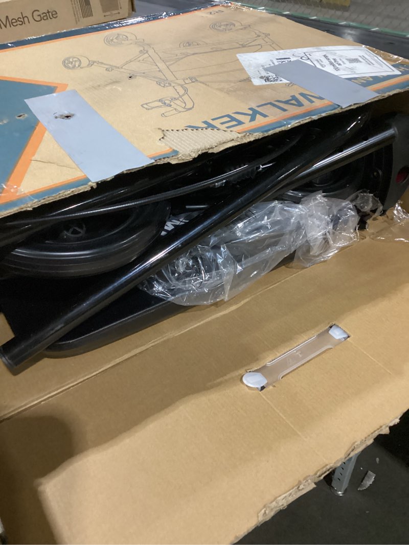 Condition photo showing Good Condition for Foldable Rollator Walkers with Seat for Seniors, 8'' Big Wheels, 350 lb. Weight Capacity, Adjustable Handles and Seat Height, Lightweight Rolling Walker, Red 350 Pound Red