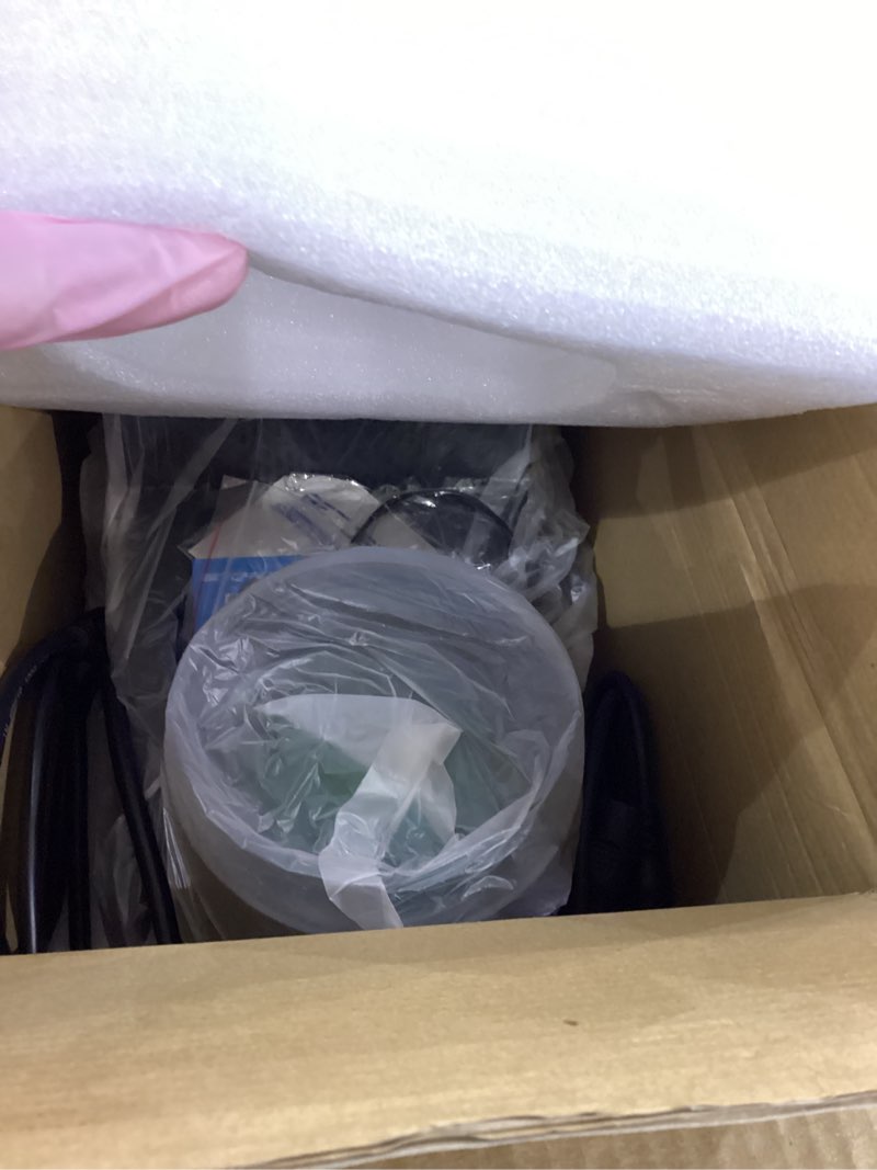 Condition photo showing As Is for BETOPPER 150W Moving Head DJ Lights with Beam 12 GOBO 12 Colors 1 Prism Plate DMX Sound Activated Stage Light for DJ Party Bar Wedding Stage Lighting (1)