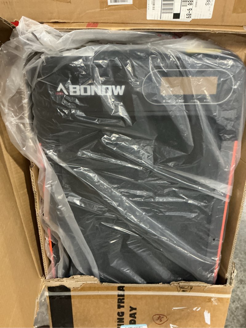 Condition photo showing New/Like New for Abonow Walking Pad, Under Desk Treadmill with Incline for Home Office 2.5HP Portable Walking Treadmill with 265 Lbs Weight Capacity Walking Machine, Remote Control, LED Display Black Orange