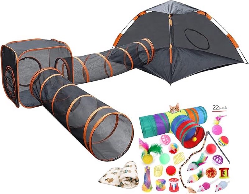 Kimruule Outdoor Cat Enc...ts Dogs and Small Animals
