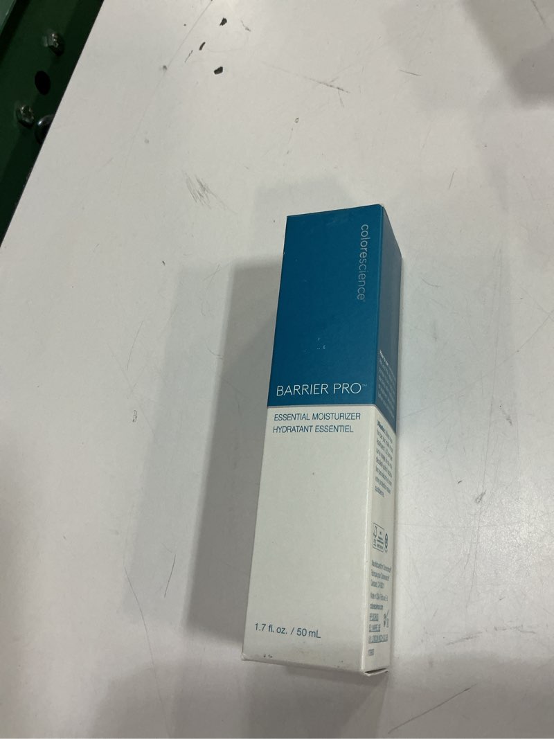 Condition photo showing New/Like New for Colorescience Barrier Pro™ ESSENTIAL MOISTURIZER 1.7oz, for strengthening skin barrier, balancing the microbiome, & refining texture