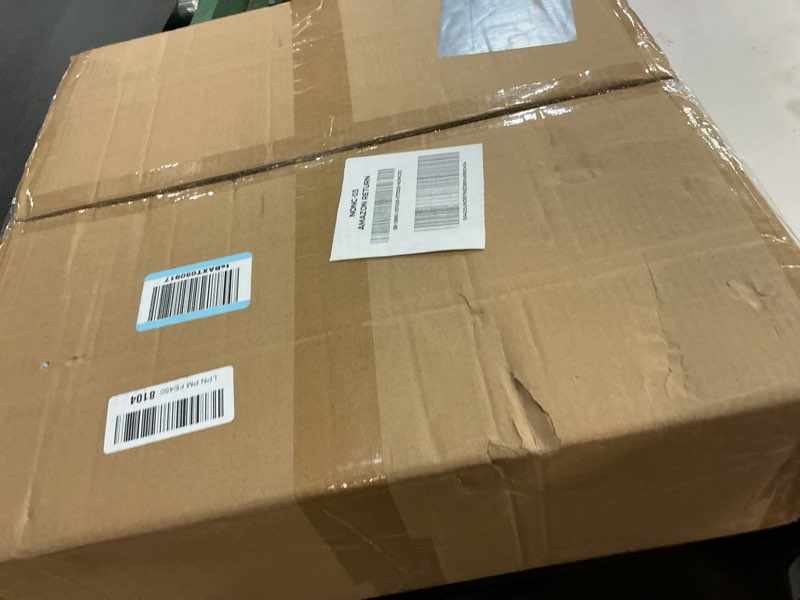 Condition photo showing New/Like New for XKXKKE 100 Pcs Transparent Plastic Wine Glasses, Plastic Water Goblets for Parties, Stemmed Drinking Glasses for Wedding Reception, Grand Event Party Bar Supplies Reusable Drinking Cups Transparent 100