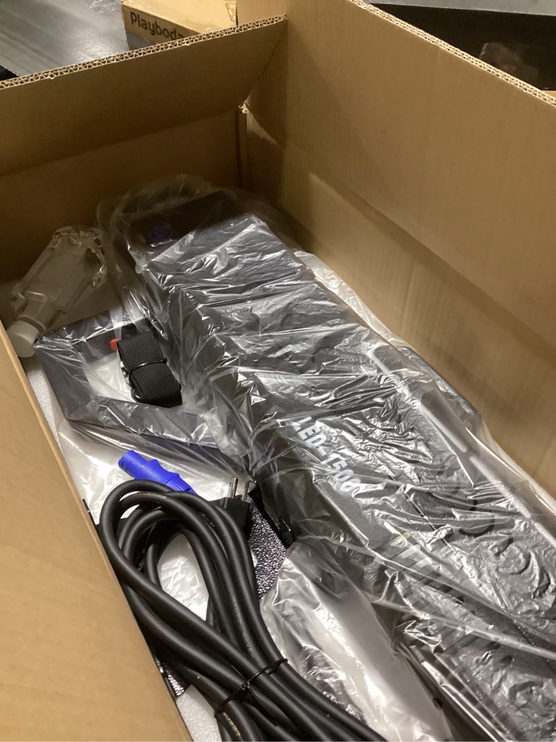 Condition photo showing New/Like New for 1500W Smoke Gun for Party, Handheld Fog Machine Cannon with LED Lights, Perfect for Spooky Halloween, Stage Shows and Club Night with a Bottle of Fog Machine Liquid Black