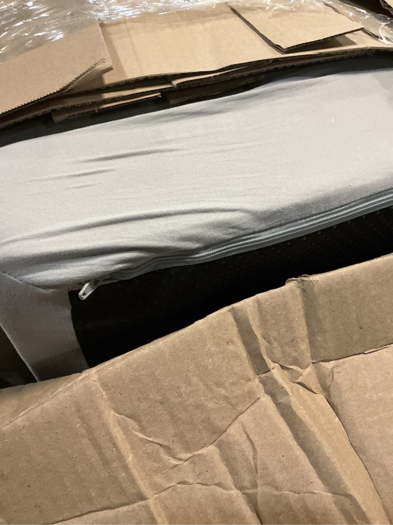 Condition photo showing Good Condition for 6-Piece Foam Climbing Blocks for Toddlers, Baby Climb and Crawl Soft Foam Play Set, Machine Washable Cover, Indoor Activity Play Structures, Climbing Toys for Toddlers 1-3 (Gray) 6 Pieces-Gray