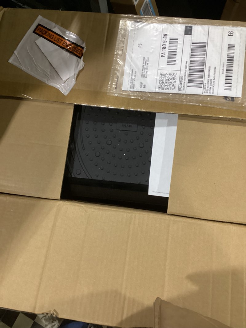 Condition photo showing Good Condition for Vibration Plate Exercise Machine Weight Loss, Full Body Workout Vibration Plate Lymphatic Drainage, 199 Adjustable Speeds Power Shaping Vibrating Plate 450 Lbs Capacity Fitness Platform Black