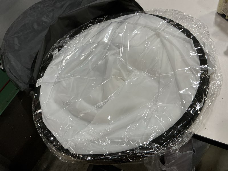 Condition photo showing As Is for (similar)glow circular collapsible reflector with handles (52\", translucent)