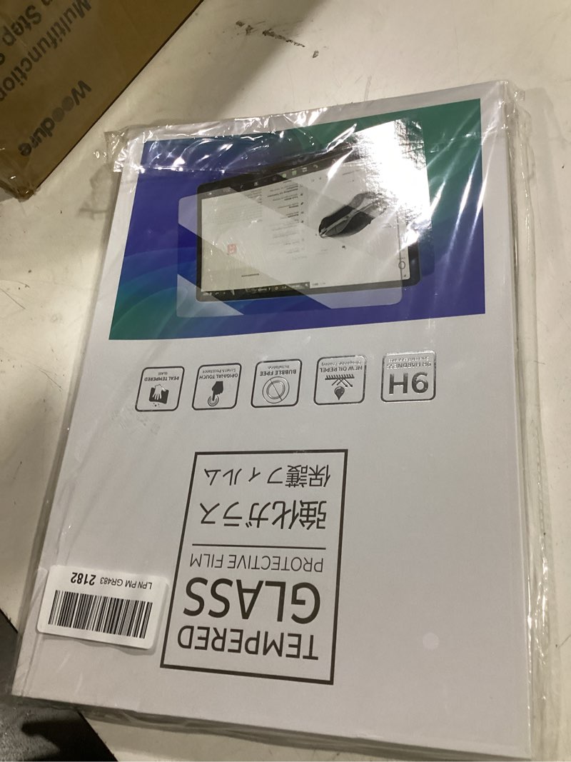 Condition photo showing Good Condition for 2pcs matte 2026 2025 mercedes glc300 c300 tempered glass screen protector for 2025 2024 2022 2023 mercedes benz glc300 c300 4matic w206/2023 2024 amg c43/2024 amg c63 11.9’’ nav. 12.3’’ dash antiglare 11.9inch-matte