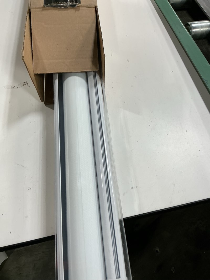 Condition photo showing As Is for persilux zebra blinds for windows cordless blinds & shades (28" w x 72" h, white) free-stop roller window shades, light filtering roller shades for windows, light control for day and night 28"w x 72"h white