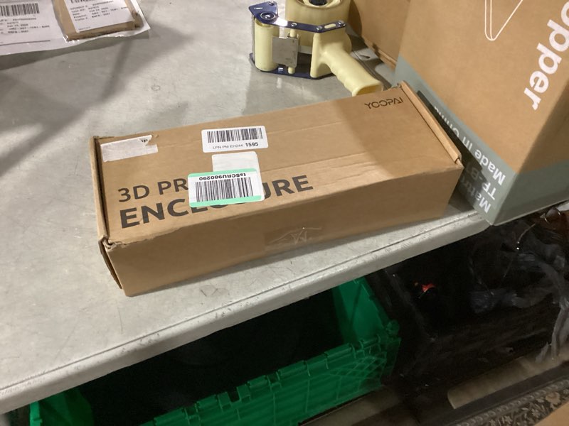 Condition photo showing New/Like New for 3D Printer Enclosure with LED Lighting, Fireproof Dustproof Tent Constant Temperature Protective Cover for Creality Ender 3 V3 SE/KE/Ender 3/Ender 3 Pro/Ender 3V2/Ender 3S1/Neo/Anycubic Elegoo, Medium 1-Medium with LED