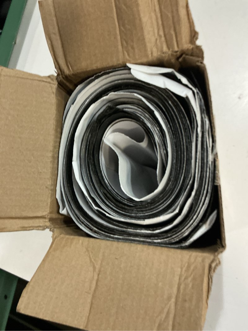 Condition photo showing As Is for ladyrosian outdoor stair treads non slip 15-pack black glow 6" x 24" - weather resistant adhesive heavy grip tape - waterproof anti skid strips- glow in the dark 80-grit adhesive treads 6" x 24" dark 15