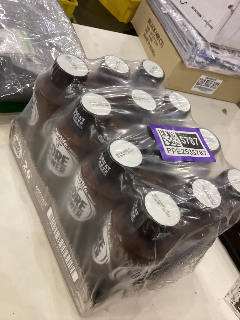 Condition photo showing New/Like New for Core Power Protein Shake, Chocolate, 26g Bottle, 14oz, 12 Pack Chocolate 14 Fl Oz (Pack of 12)