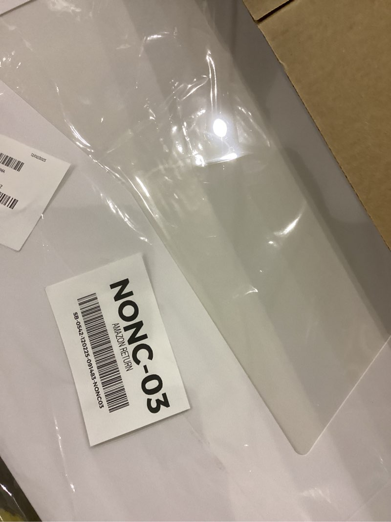 Condition photo showing New/Like New for 10Pcs Half-Sheet Cake Boxes 19x14x4" - White Bakery Boxes with Window, Spooky Christmas Dessert Box Set for Holiday Baking & Festive Gift Presentation, Glossy Finish and Flip Top, for Cookies & Donuts