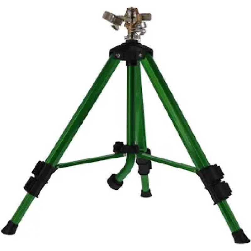 orbit sprinkler 5000-sq ft impulse tripod lawn sprinkler