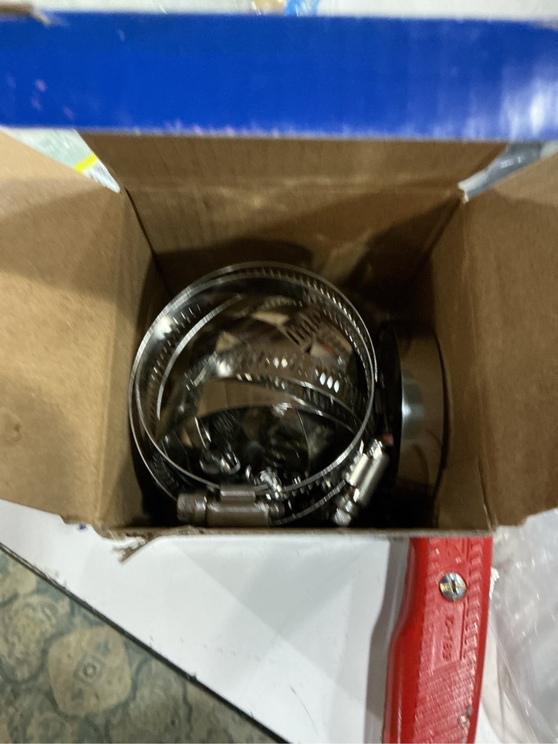 Condition photo showing New/Like New for ROADFORMER 2" Worm Gear Hose Clamp - SAE 32 Size, Full Stainless Steel with 1/2" Band Width, Working Range 40mm - 64mmHose Clamps, 10 Pack
