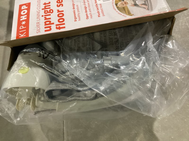 Condition photo showing Good Condition for Skip Hop Baby Ergonomic Activity Floor Seat for Upright Sitting Lightweight and Travel-Friendly Silver Lining Cloud Grey Age 0+