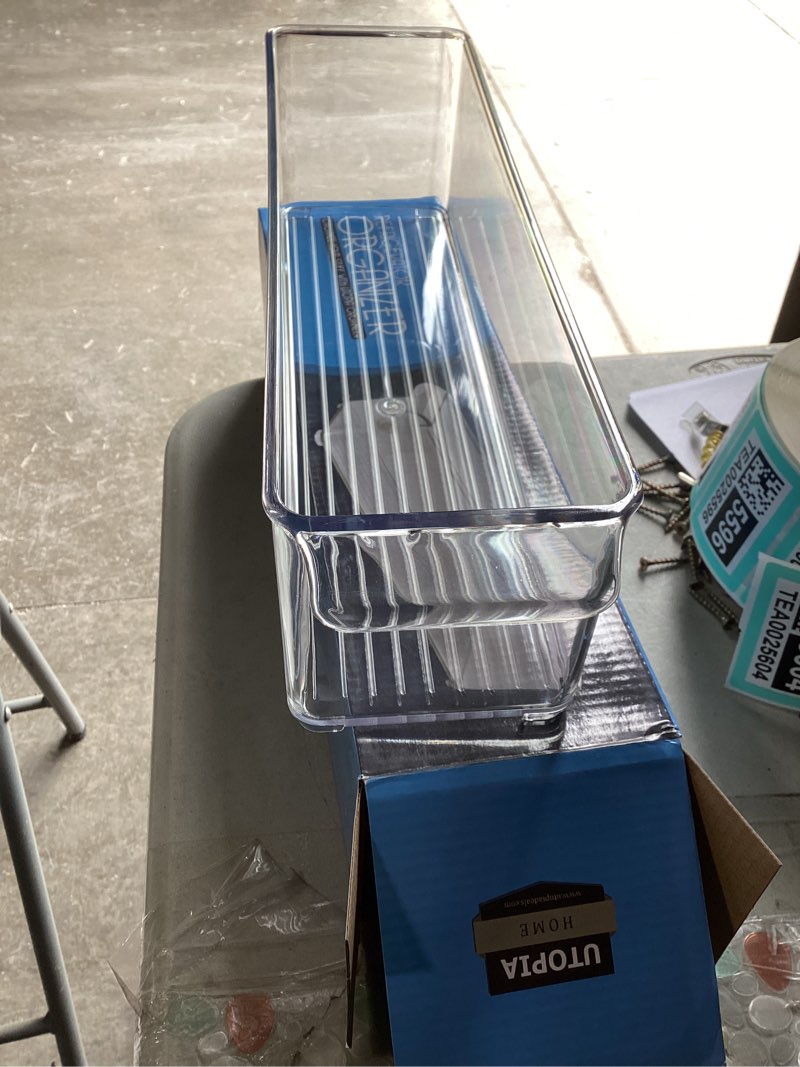 Condition photo showing New/Like New for refrigerator organizer small by utopia home