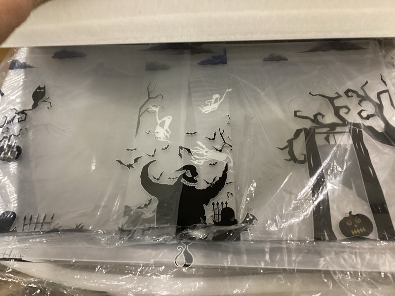 Condition photo showing New/Like New for Display Case for 21351 Lego Disney Tim Burton's The Nightmare Before Christmas Building Set - Acrylic Box with Crystal Nut Design & Printed Background (Case Only, Model Not Included)