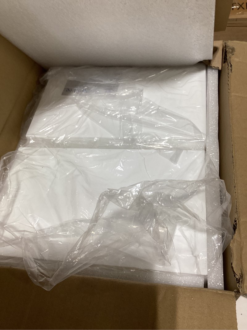 Condition photo showing Good Condition for pecmuikee buffet risers, food risers for buffet table, display stand shelf for catering dessert collectibles jewelry figures show, acrylic cube display nesting risers with hollow bottoms 6pcs 8"9"10" (8,9,10)"-2 set
