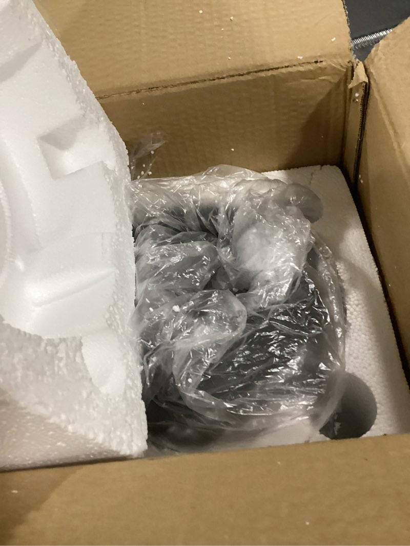 Condition photo showing Good Condition for Ceramic Vase, Faded Black Color, Modern Minimalist Textured Vase for Home Decor, Bookshelf & Coffee Table Decor (Black, 7" (18cm)) Black 7" (18cm)