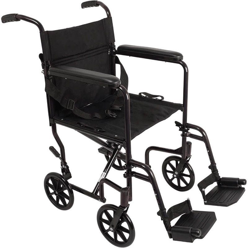 PROBASICS ALUMINUM TRANSPORT CHAIR WITH 