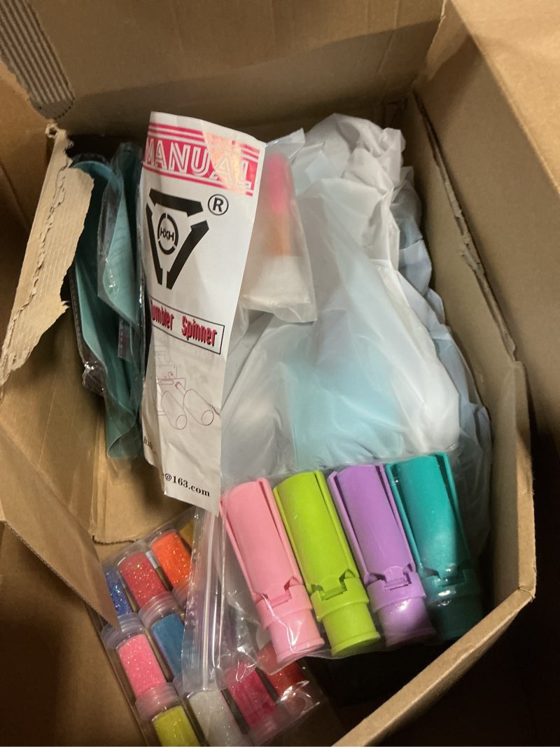 Condition photo showing Good Condition for Multi Cup Turner for Tumblers,4X Cup Spinner for Tumblers with 4 ON/Off Switch for Epoxy Resin Tumblers Creating Craft… Blue