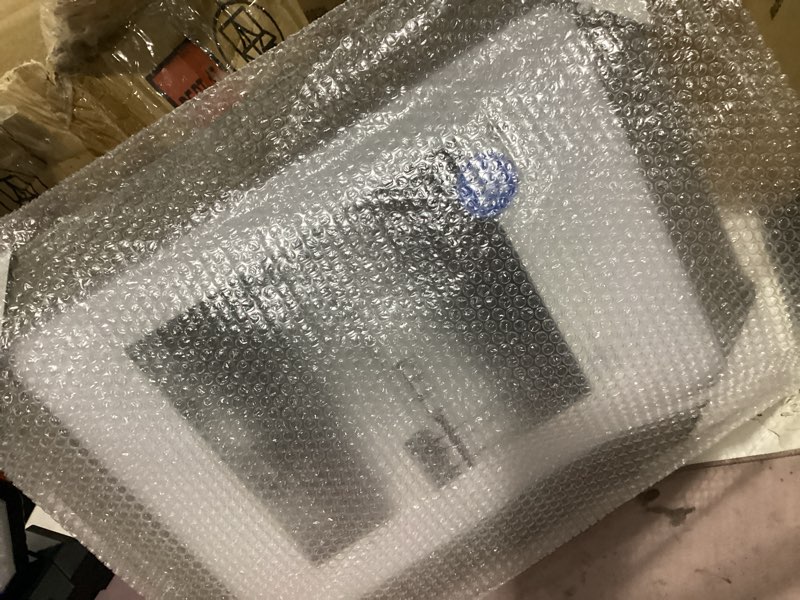 Condition photo showing New/Like New for set of 2mainstays – 8x10 picture frame – rustic gray matted gallery bevel program wall photo frame