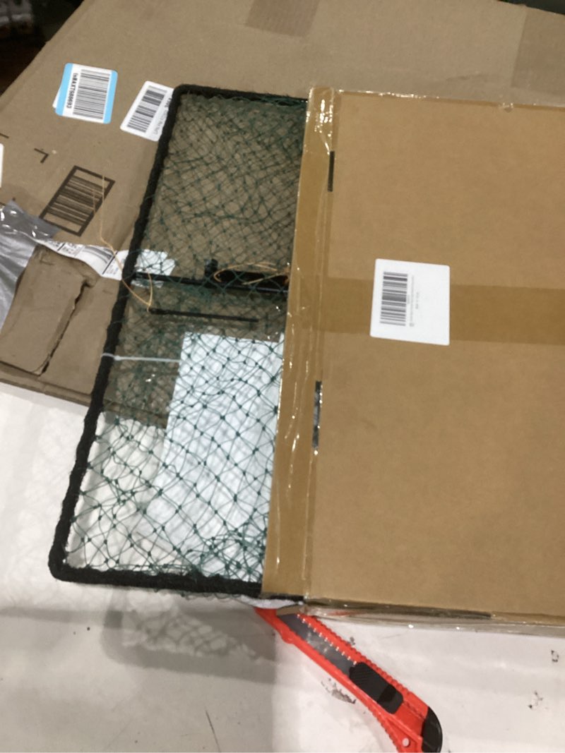 Condition photo showing Good Condition for humane pigeon trap,bird trap for quail,turkey,net traps (19.7x23.6 inch)