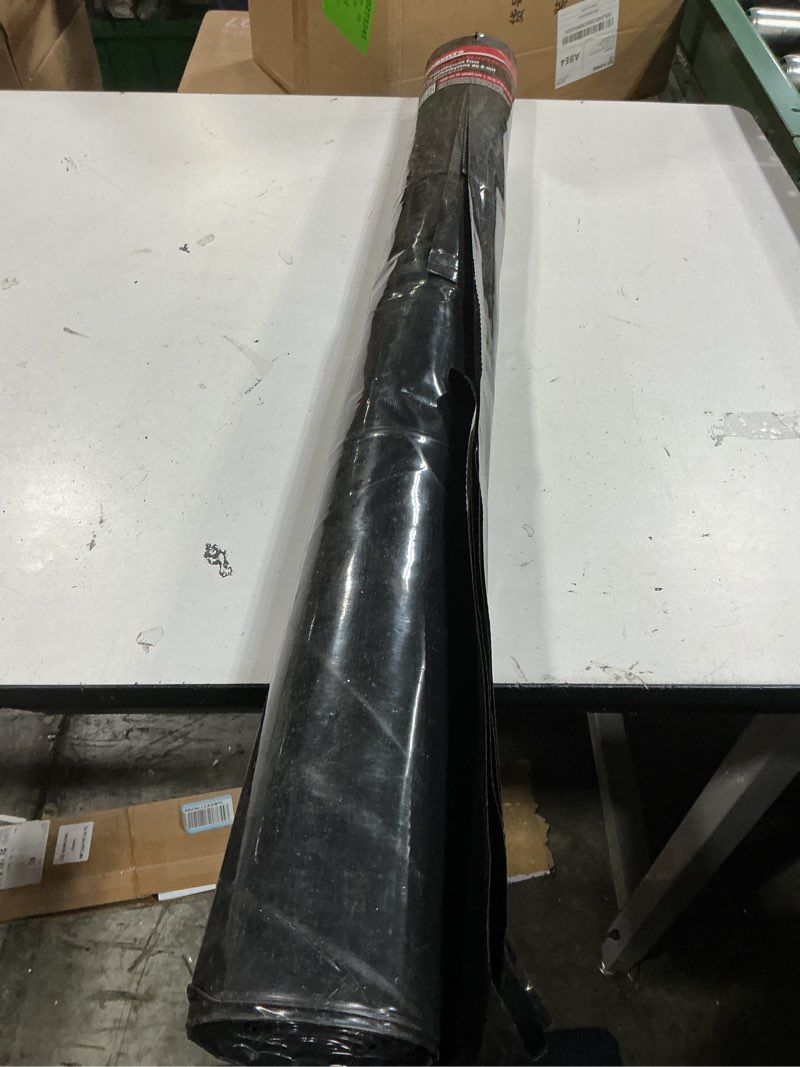 Condition photo showing Good Condition for roberts 70-116 moisture barricade 6 mil polyethylene film for vinyl, laminate spc, engineered wood floors - 300 sq. ft. roll, black