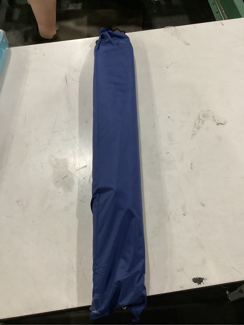 Condition photo showing New/Like New for 2 pack beach umbrella with 360 universal clamp, upf50+ umbrella outdoor patio sun protection for chairs, beach &patio use (not include chair) ink blue/silvery