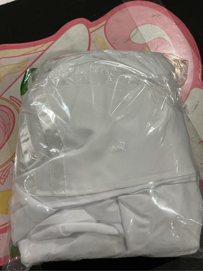 Condition photo showing Good Condition for Hookless It's A Snap! Escape 3-in-1 Shower Curtain With Sheer Top Window, Flex-On Rings & Fabric Liner, 71" x 74", White White 71"W x 74"L (Pack of 1)