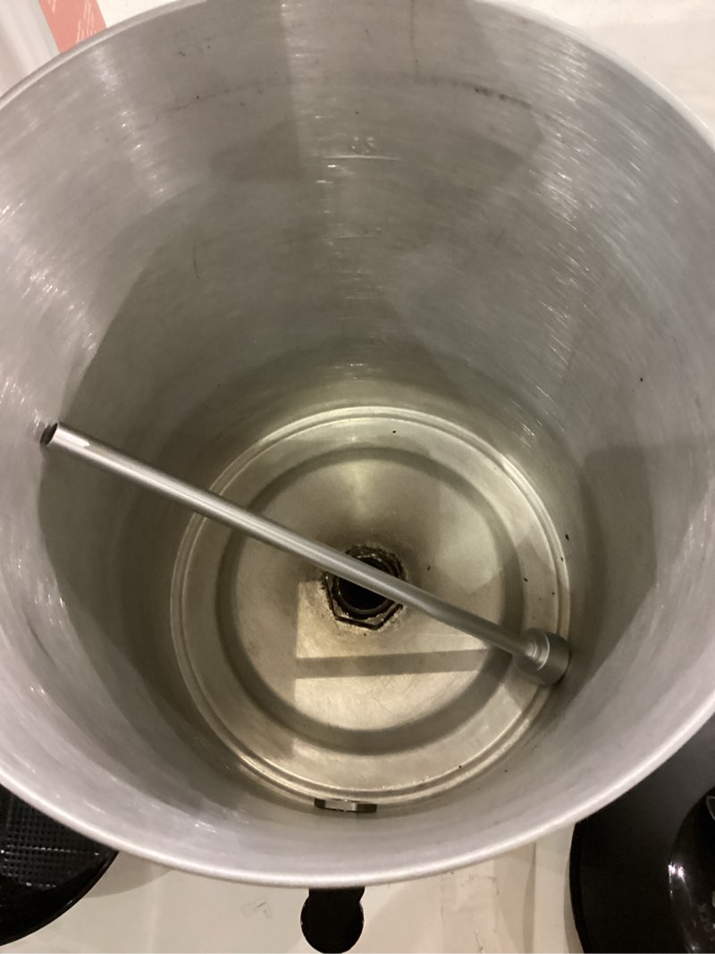 Condition photo showing As Is for Hamilton Beach - Coffee Urn - Silver