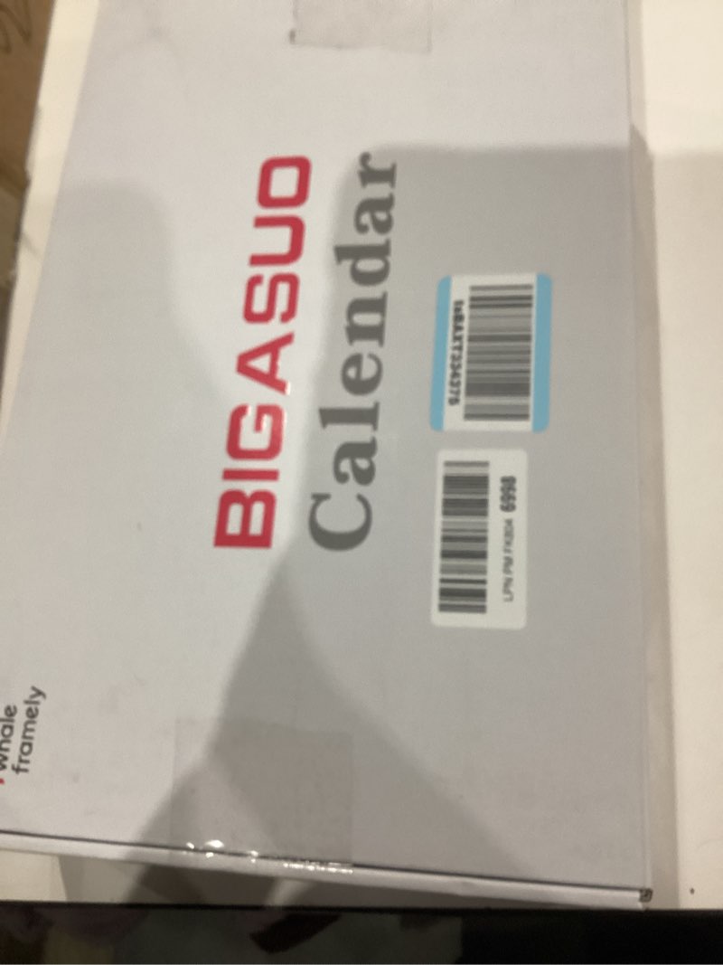 Condition photo showing New/Like New for 15.6 Inch Digital Calendar, Full HD Touchscreen Smart Planner for Family Schedules - Wall & Desk Mount, Great for Seamless Daily Planning & Household Organization, with LED Reminder Light White 15.6 Inches