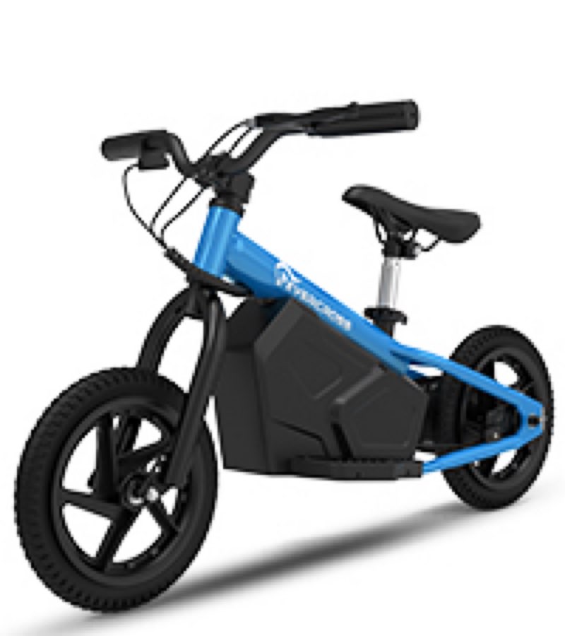 evercross ev06m electric bike for kids, electric balance bike with 12" inflat tire and adjustable seat, electric motorcycle for kids boys & girls ages 3+