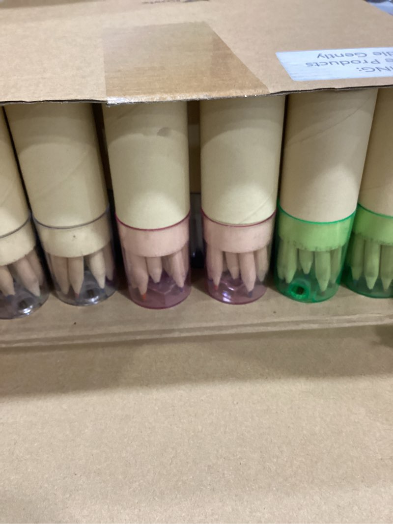 Condition photo showing Good Condition for Kosiz 48 Packs Mini Drawing Colored Pencils Bulk with Sharpener Portable Color Pencils in Tube Gift for Artists Writing Sketching Painting Classroom School Supplies(12 Color)
