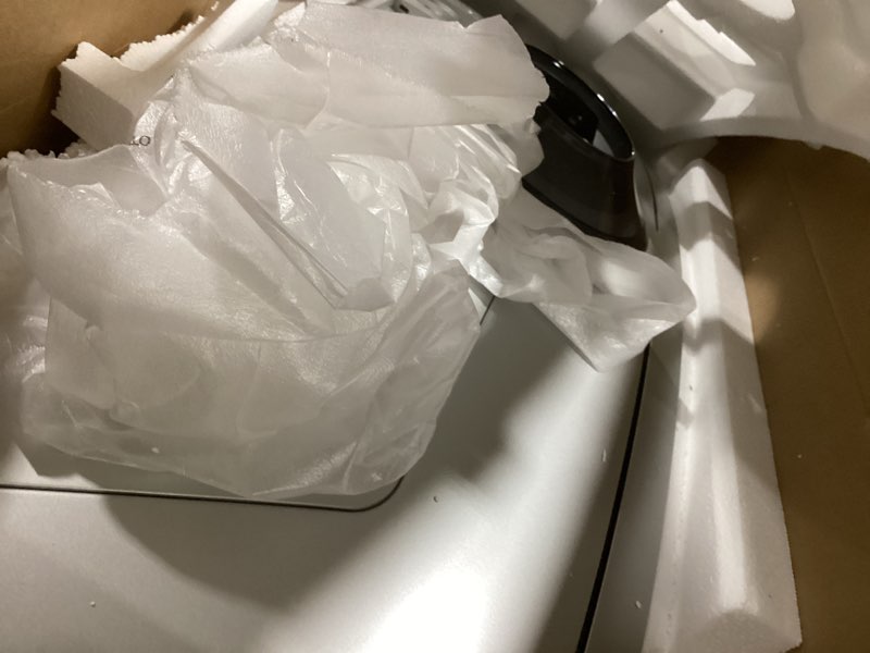 Condition photo showing As Is for samsung 49" odyssey g93sc series curved gaming monitor, qd-oled, 240hz, 0.03ms, dqhd, g-sync compatible, freesync premium pro, adjustable stand