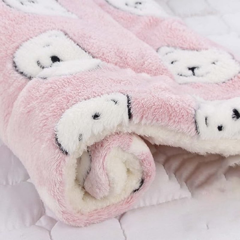 Cozy Calming Cat Blanket, Cat Bed Self Heating Pet Pad, Ultra Soft and Warm Dog Cat Bed Mat Flannel Blanket, Dog Blankets for Indoor Cats, Warm Pet Mat in A Variety of Sizes to Fit Most Pets (J,3XL)