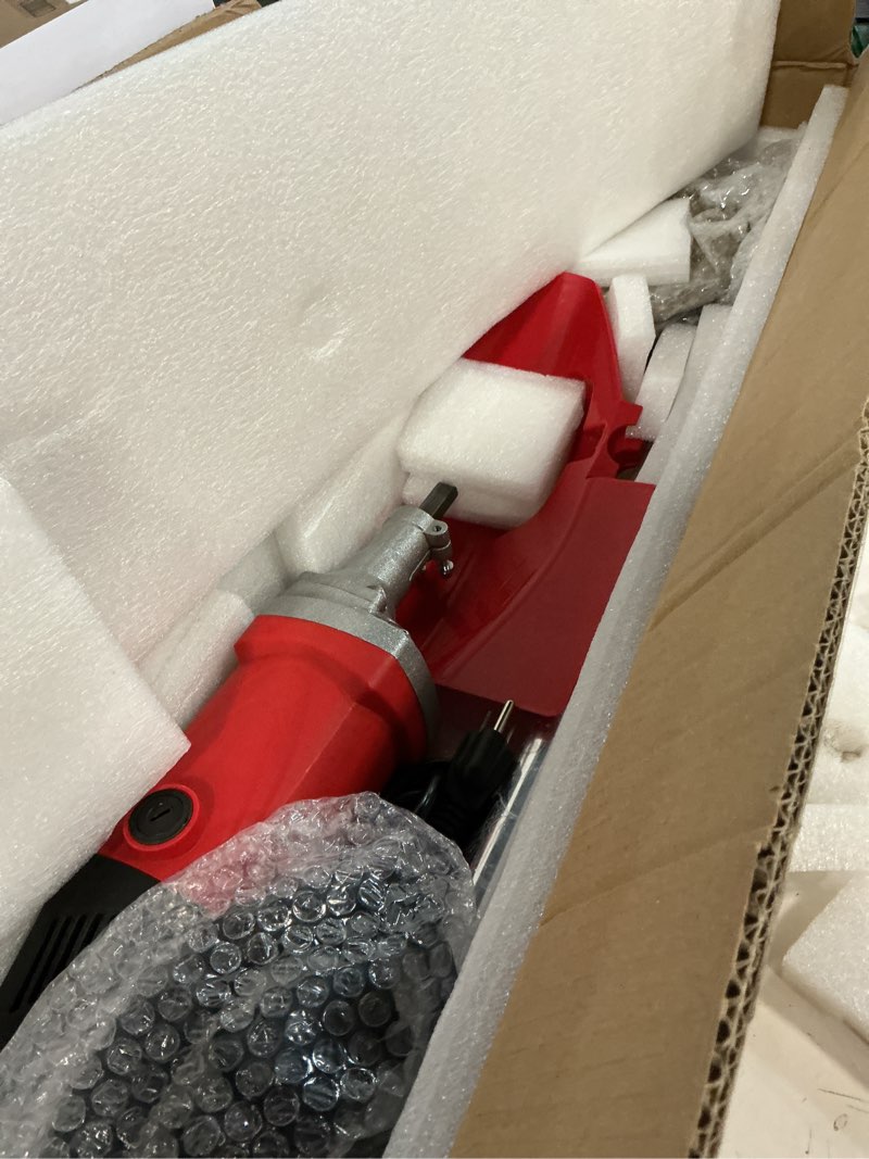 Condition photo showing Good Condition for yuchengtech concrete grinder & rust removal machine 6-speed adjustable for rust and coating removal, concrete and cement grinding suitable for home use, overall length 55"