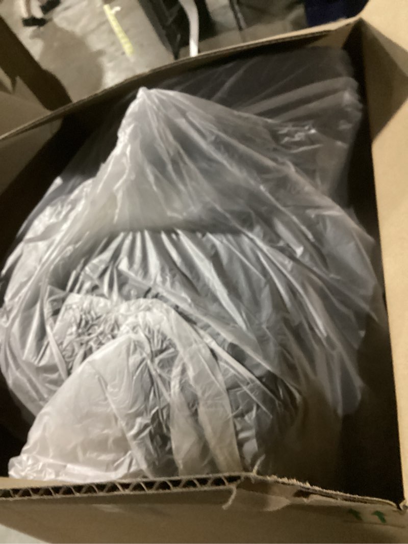 Condition photo showing As Is for Dog Car Seat for Medium & Large Dogs Up to 55lbs, Memory Foam Cushion, Washable Cover, Safety Straps & Non-Slip Base(Black/Grey,Large) Black/Grey Large