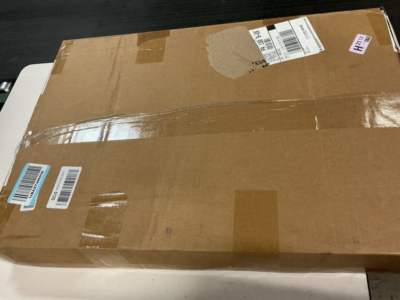 Condition photo showing Good Condition for upgraded ptac wall sleeve, 26.1”l x 15.5“w metal wall sleeve with exterior grille for packaged terminal air conditioners, ventilation & drain hole design, noise-reducing waterproof